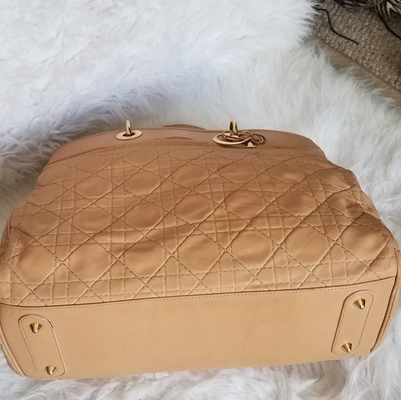 Christian Dior Extra large Lambskin Two way bag - Picture 2 of 16